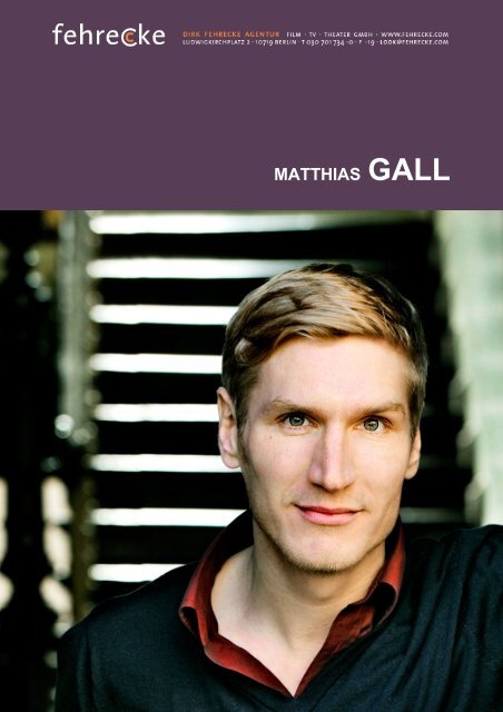 MATTHIAS GALL