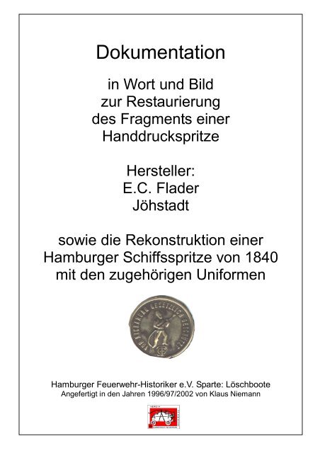 Dokumentation - Hamburger Feuerwehr-Historiker