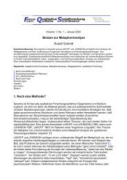 FQS Wissenschaftlicher Beirat: Michael B. Buchholz