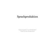 Sprachproduktion