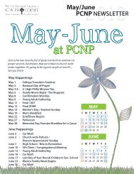 May-June Newsletter - Presbyterian Church New Providence