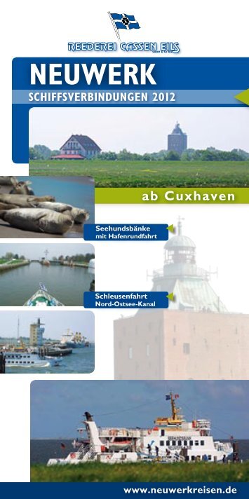 NEUWERK ab Cuxhaven - Reederei Cassen Eils