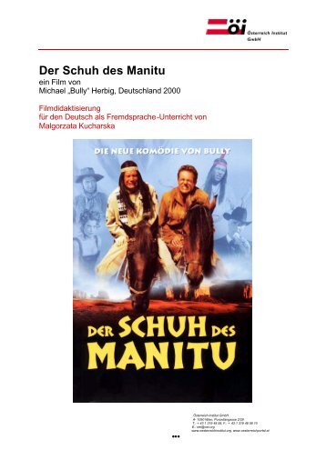 Der Schuh des Manitu