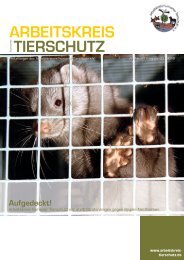 Journal Ausgabe 01/2012 - Tierschutzbüro