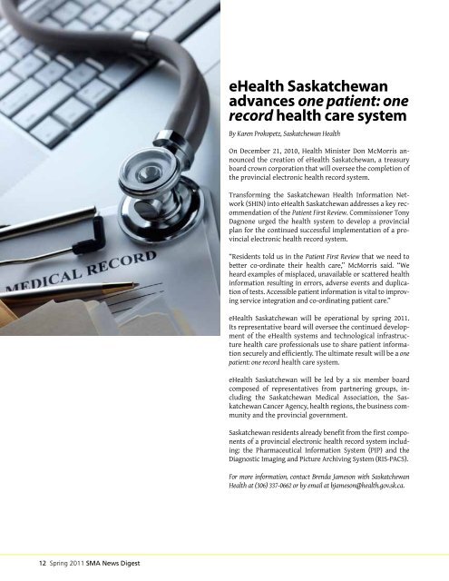 Examining collegiality in Saskatchewan - Saskatchewan Medical ...