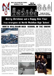 Issue 19 - december 2010 PDF - North Walsham High School