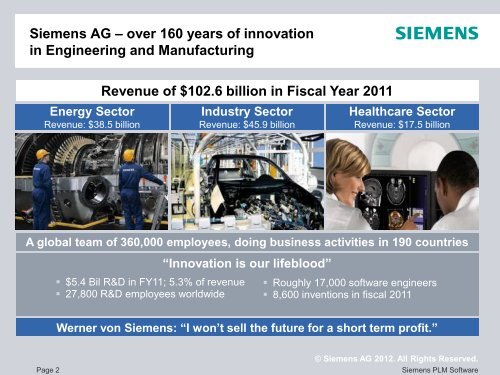 Siemens Solid Edge Business Update -Tony Affuso - Dezignstuff