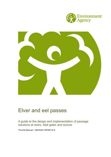 Elver and eel passes - Environment Agency