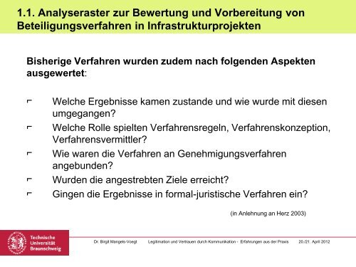 Vortrag (pdf) - Technische Universität Braunschweig