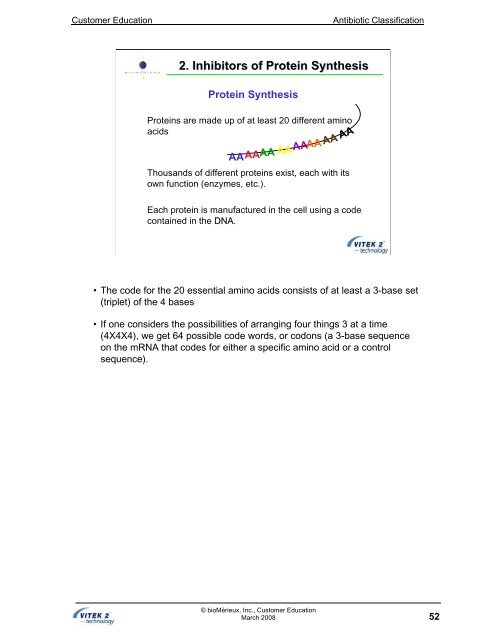 Antibiotic Classification and Modes of Action - bioMerieux