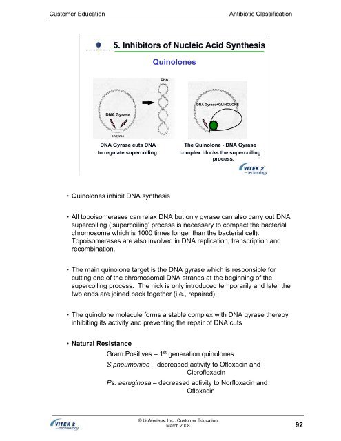 Antibiotic Classification and Modes of Action - bioMerieux