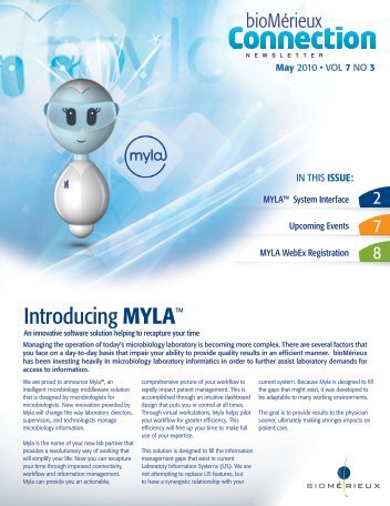 Introducing MYLA™ - bioMerieux