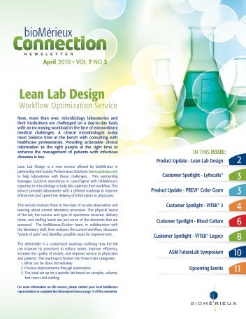 Lean Lab Design - bioMerieux