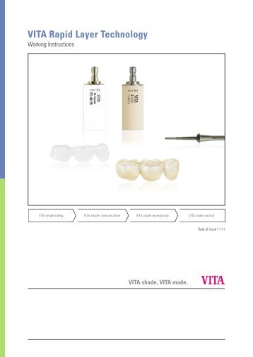 VITA Rapid Layer Technology Instructions for Use/1740E - Vident