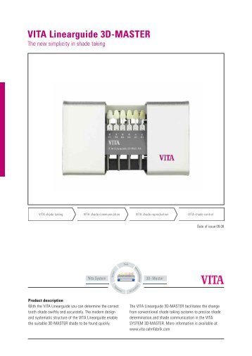 VITA Linearguide 3D-MASTER