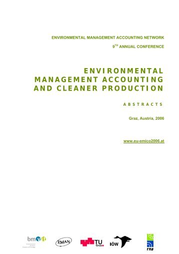 environmental management accounting and cleaner production