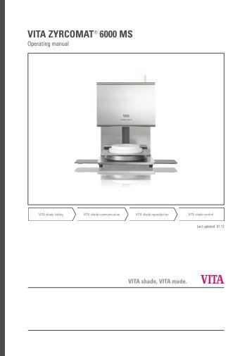 VITA ZYRCOMAT® 6000 MS - Vident