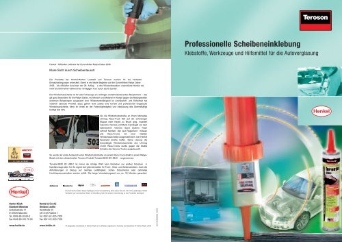 Teorosol DGX Katalog - Henkel
