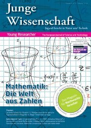 Download Leseprobe 87 als PDF - Junge Wissenschaft