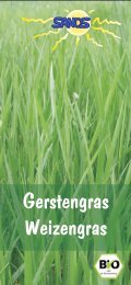 Gerstengras Weizengras - Weizengras, Gerstengras, Alfalfa
