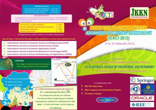 icact 2012 - JKKN Educational Institutions