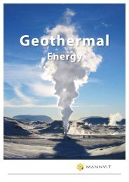 geothermal power plants - Mannvit