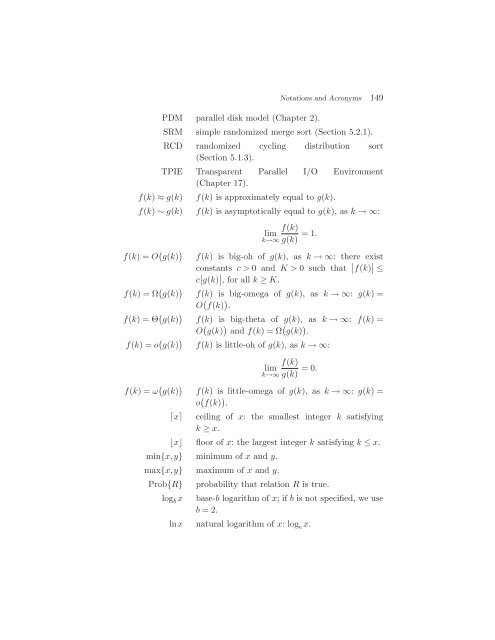 Algorithms and Data Structures for External Memory