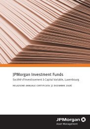 JPMorgan Investment Funds - Skandia