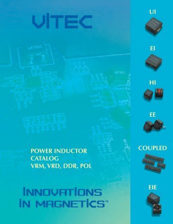 Power Inductor Catalog - Vitec Electronics Corporation