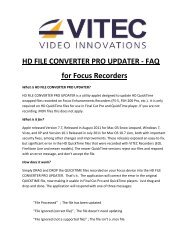 HD FILE CONVERTER PRO UPDATER - Focus Enhancements