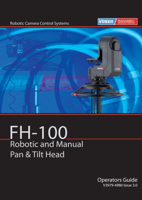 Robotic and Manual Pan &amp; Tilt Head - Vinten Radamec