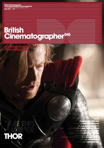 British Cinematographer045 TAKE THIS HAMMER/ THOR ... - Imago