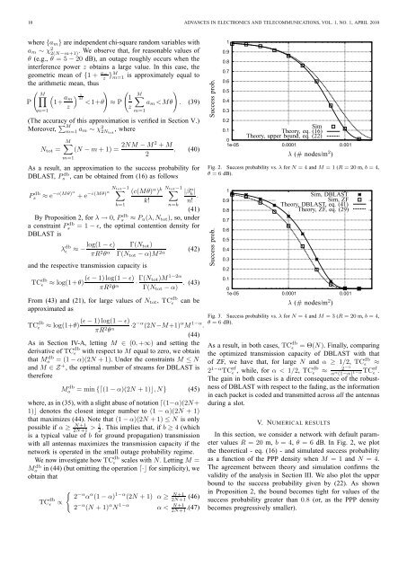 channel - Advances in Electronics and Telecommunications