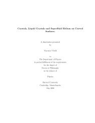 Crystals, Liquid Crystals and Superfluid Helium on Curved Surfaces.