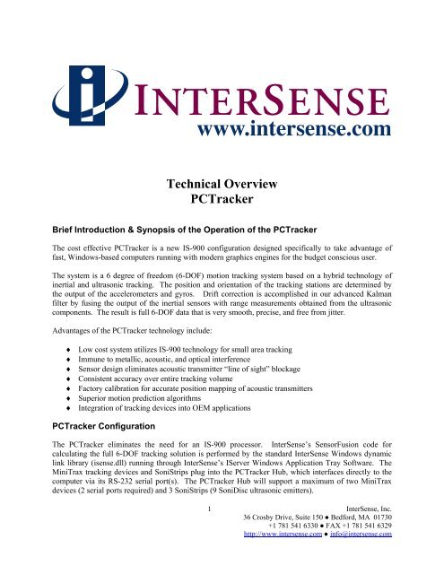 PCTracker Technical Overview - EST Engineering Systems ...