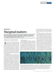 Marginal matters