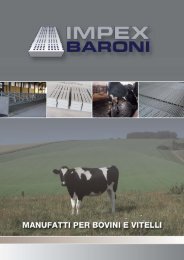 Manufatti per bovini e vitelli - Agricow