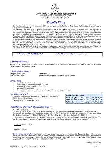 Rubella deutsch 05.2011.pdf - VIRO-IMMUN Labor-Diagnostika GmbH