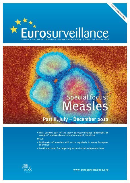 Measles - Eurosurveillance