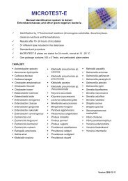 MICROTEST-E - MERLIN Diagnostika GmbH