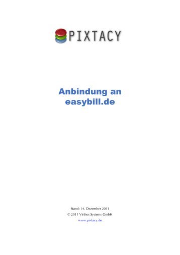 diesem Handbuch - Pixtacy