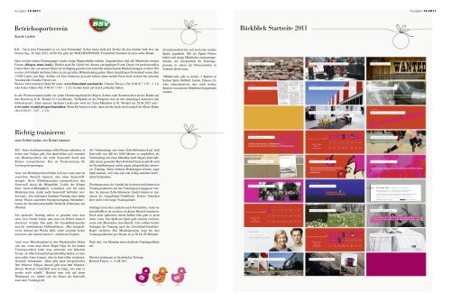 Ausgabe 12.2011 - dittgen Bauunternehmen GmbH