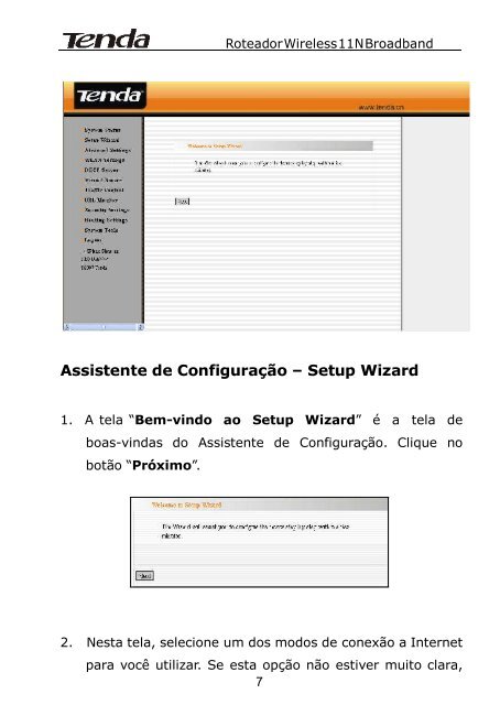 W268R - Guia de Configuração Modem Virtua (Net) (Pdf - Tenda