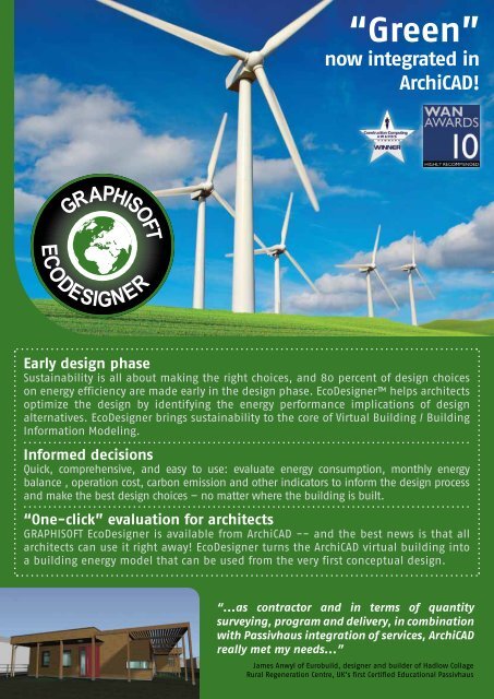 View EcoDesigner Brochure (PDF) - Dedicated CAD Systems