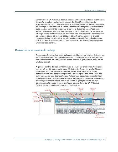 Guia de Administração do CA ARCserve Backup para Windows