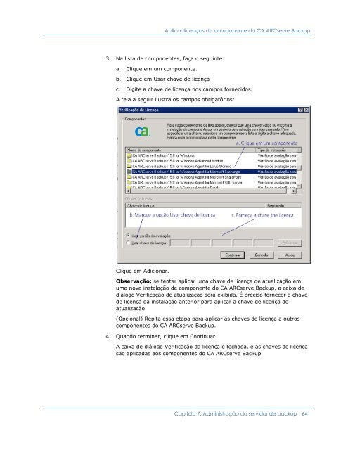 Guia de Administração do CA ARCserve Backup para Windows