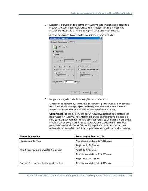 Guia de Administração do CA ARCserve Backup para Windows