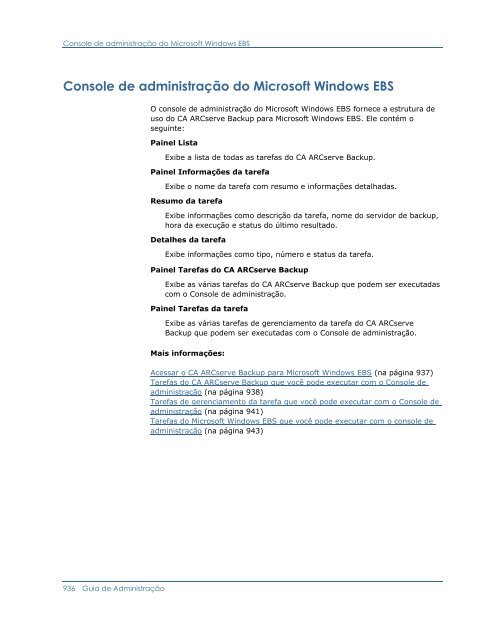 Guia de Administração do CA ARCserve Backup para Windows