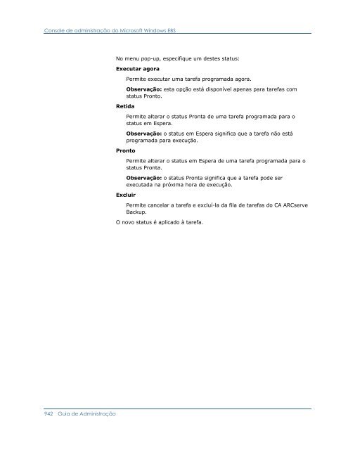 Guia de Administração do CA ARCserve Backup para Windows
