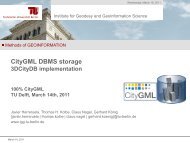 CityGML DBMS storage - 3DCityDB implementation